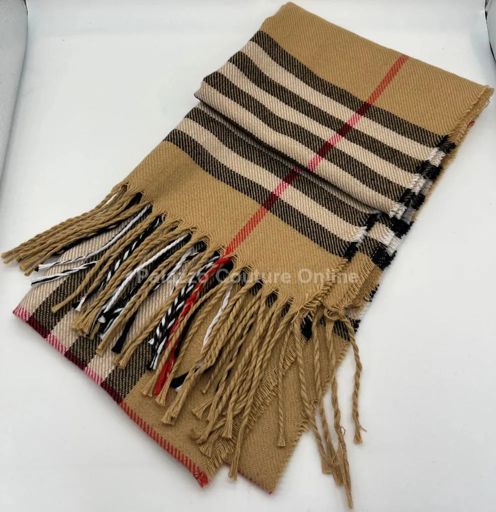 Knit  pleated Multi Wrap Scarf