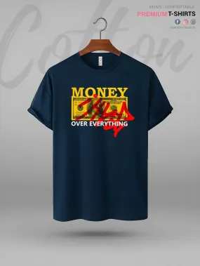 Money Over Everything Print XXL Mens Tshirt In Lowest Price Only In BD