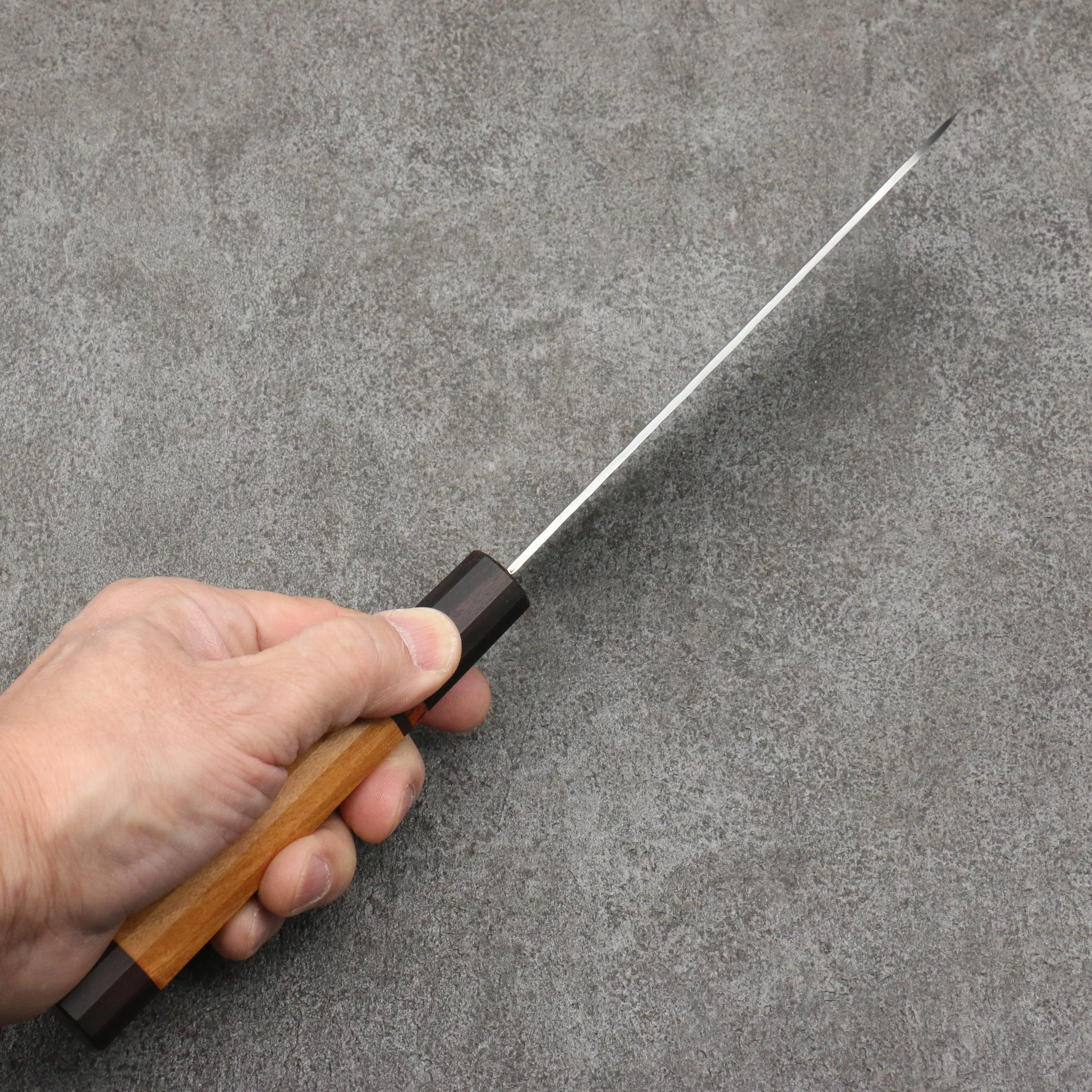 Sakai Takayuki VG10 33 Layer Damascus Santoku170mm Mountain cherry (12 sided) Handle
