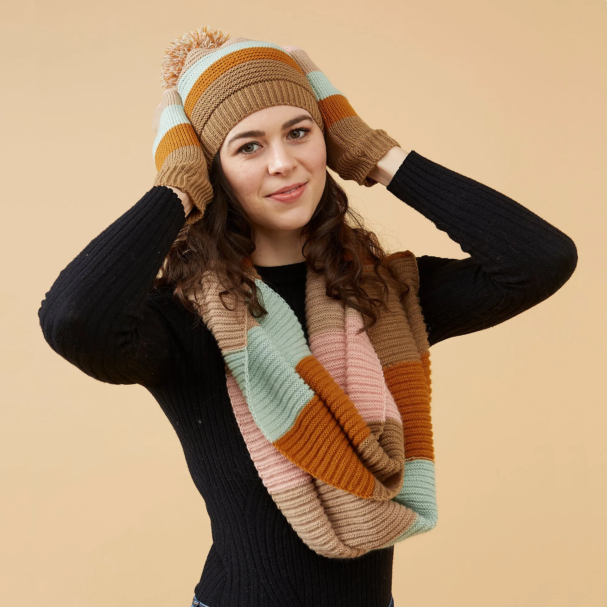 Stripe Infinity - Pastel