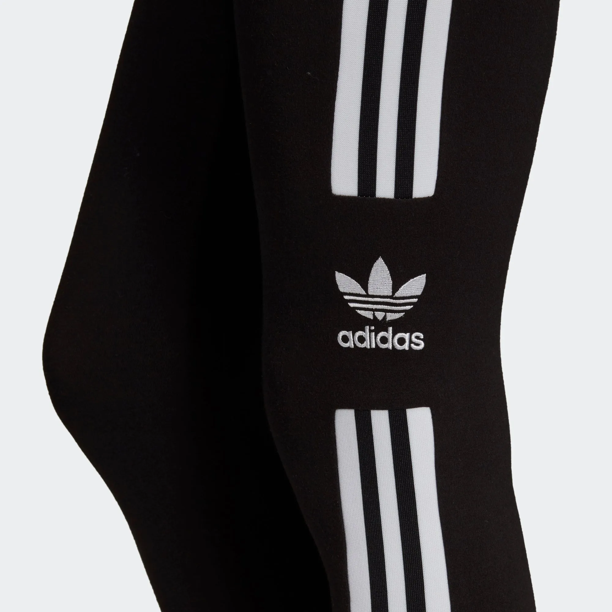 Women's adidas Originals Trefoil 3-Stripes Leggings Black